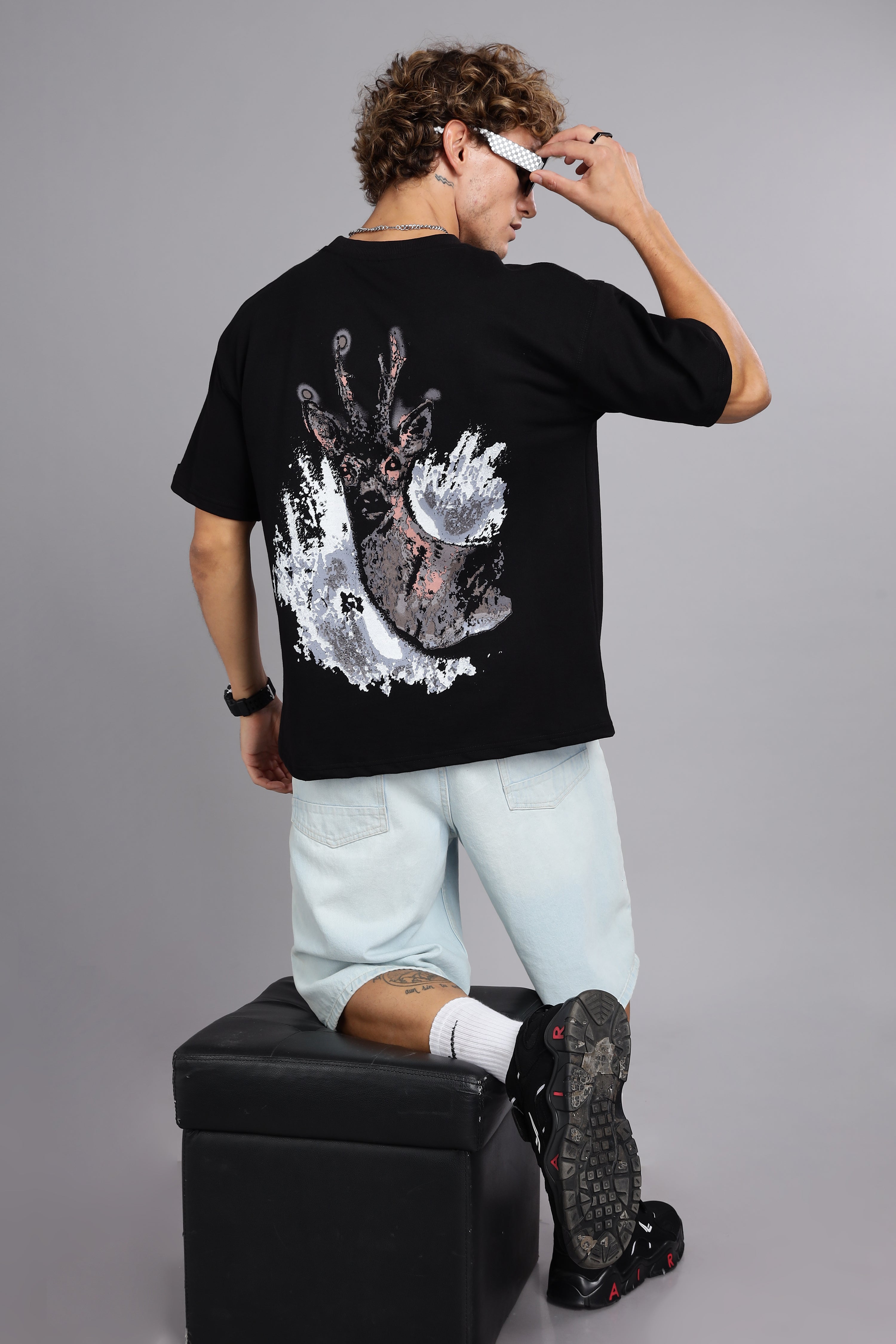 Deer Oversized Tee