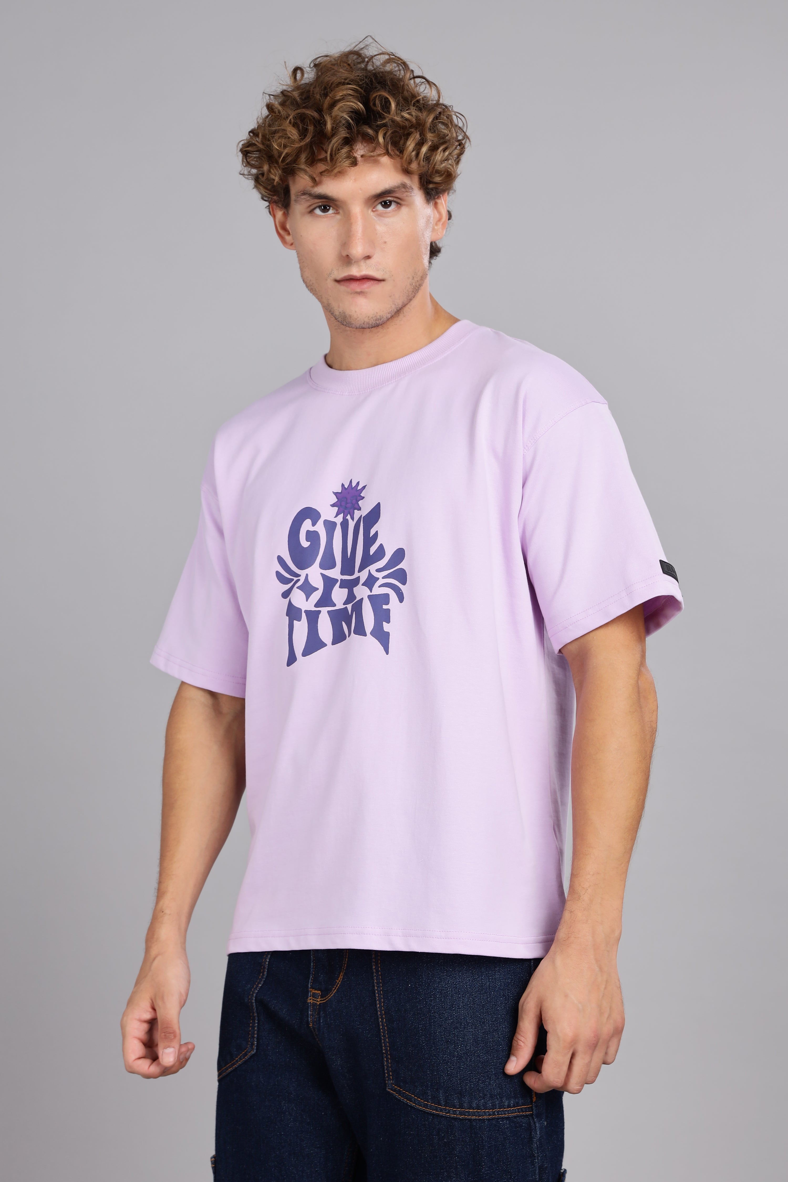 Fake Make Oversized Tee