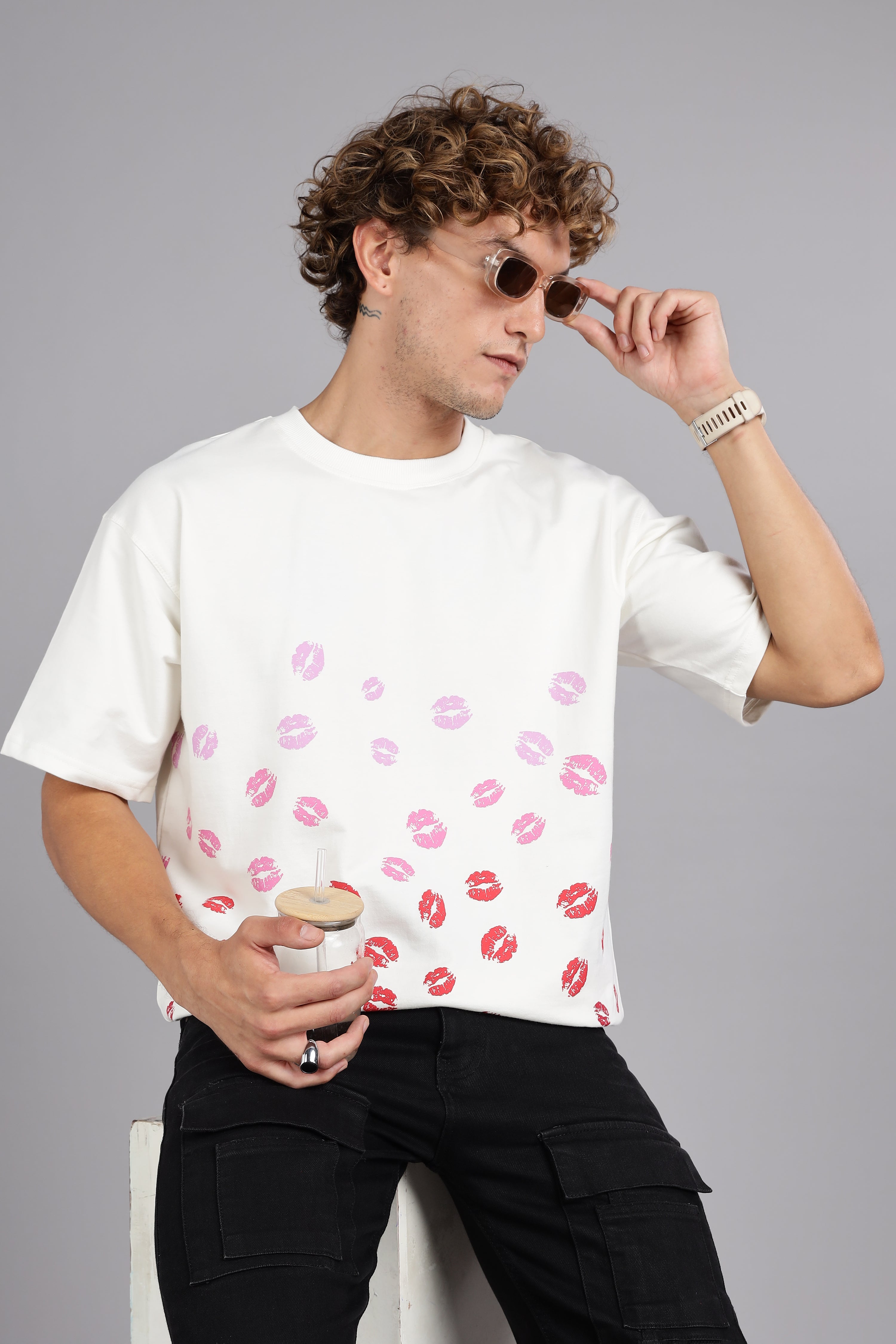 Ruby Lips Oversized Tee