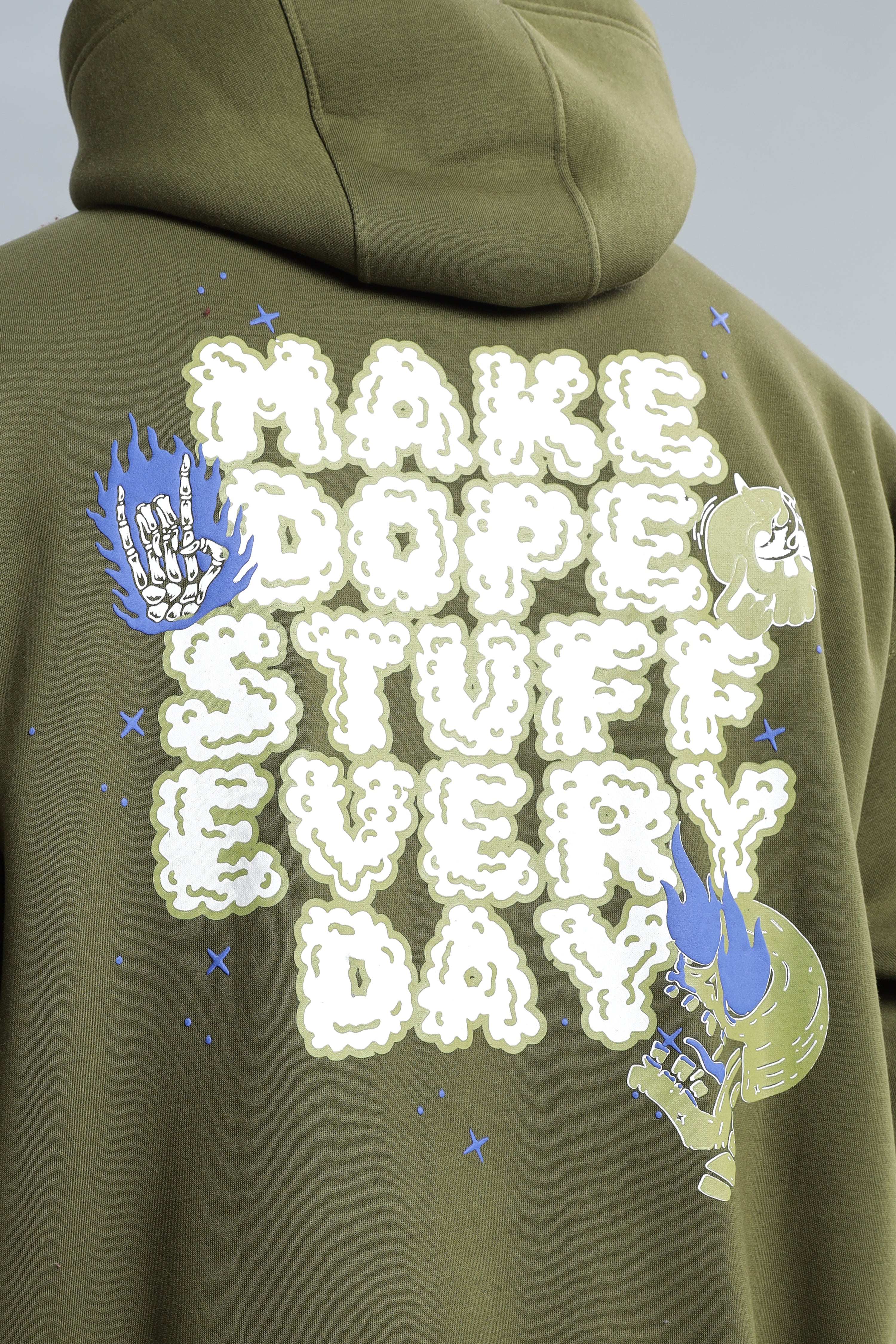 Dope Olive Green Hoodie