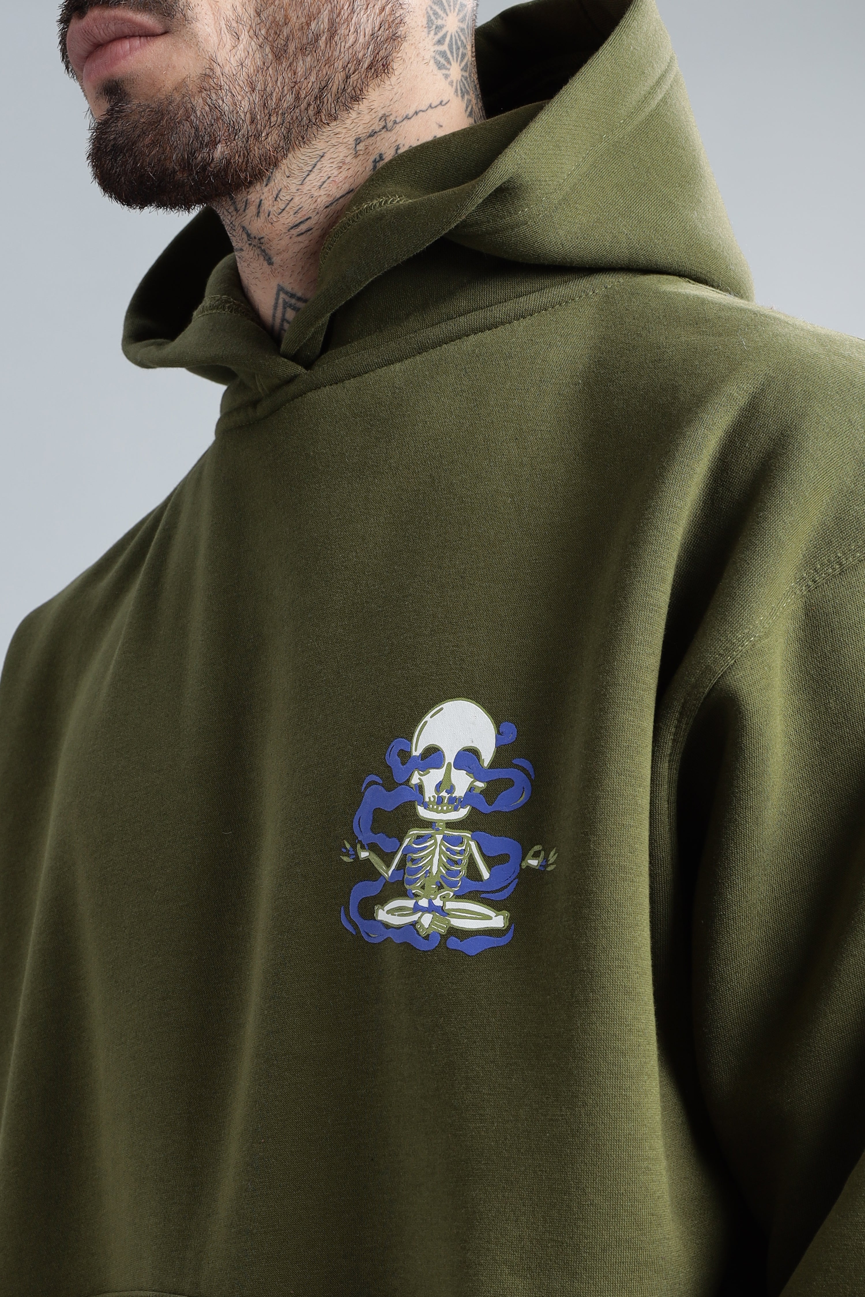 Dope Olive Green Hoodie