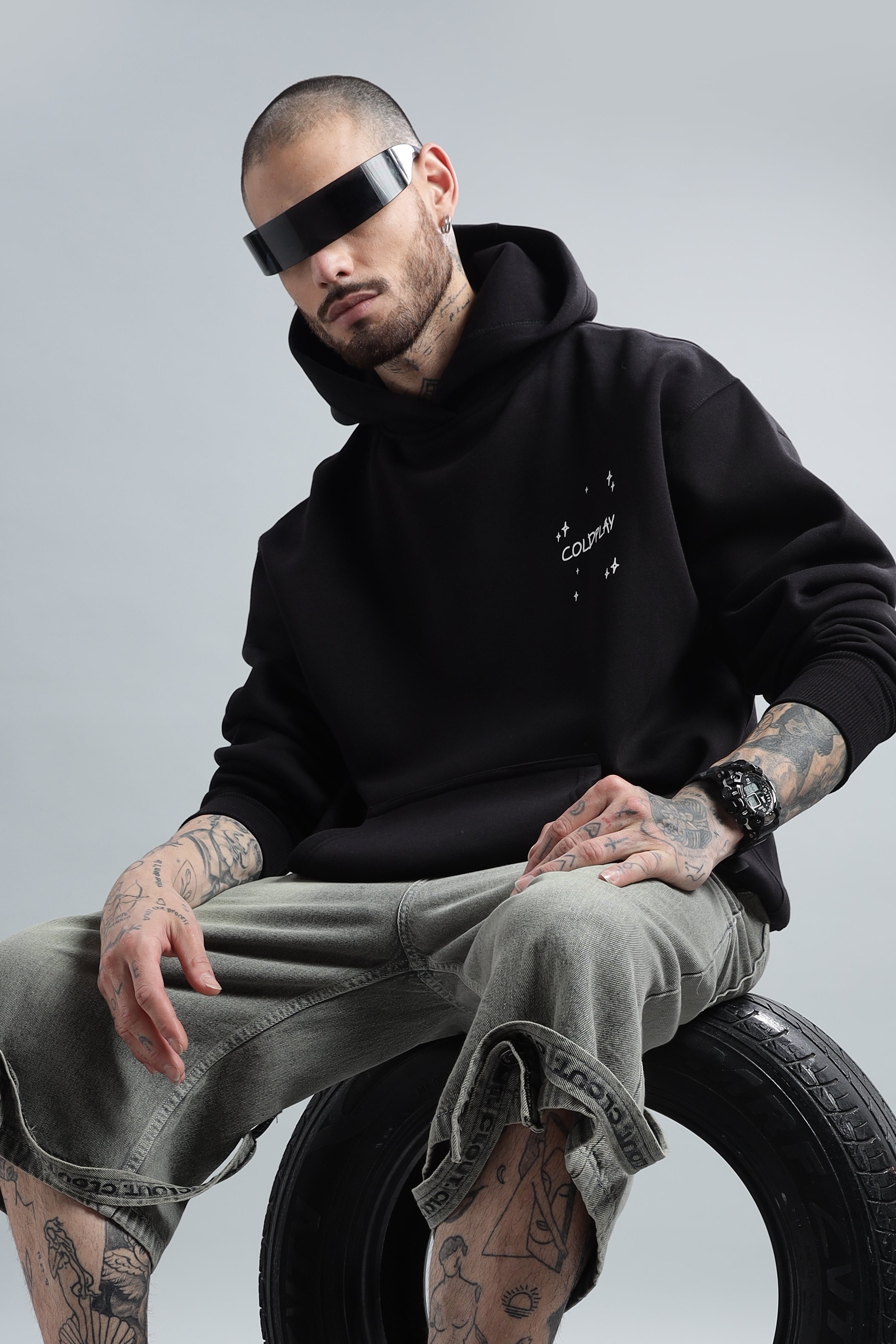 Coldplay Black Hoodie