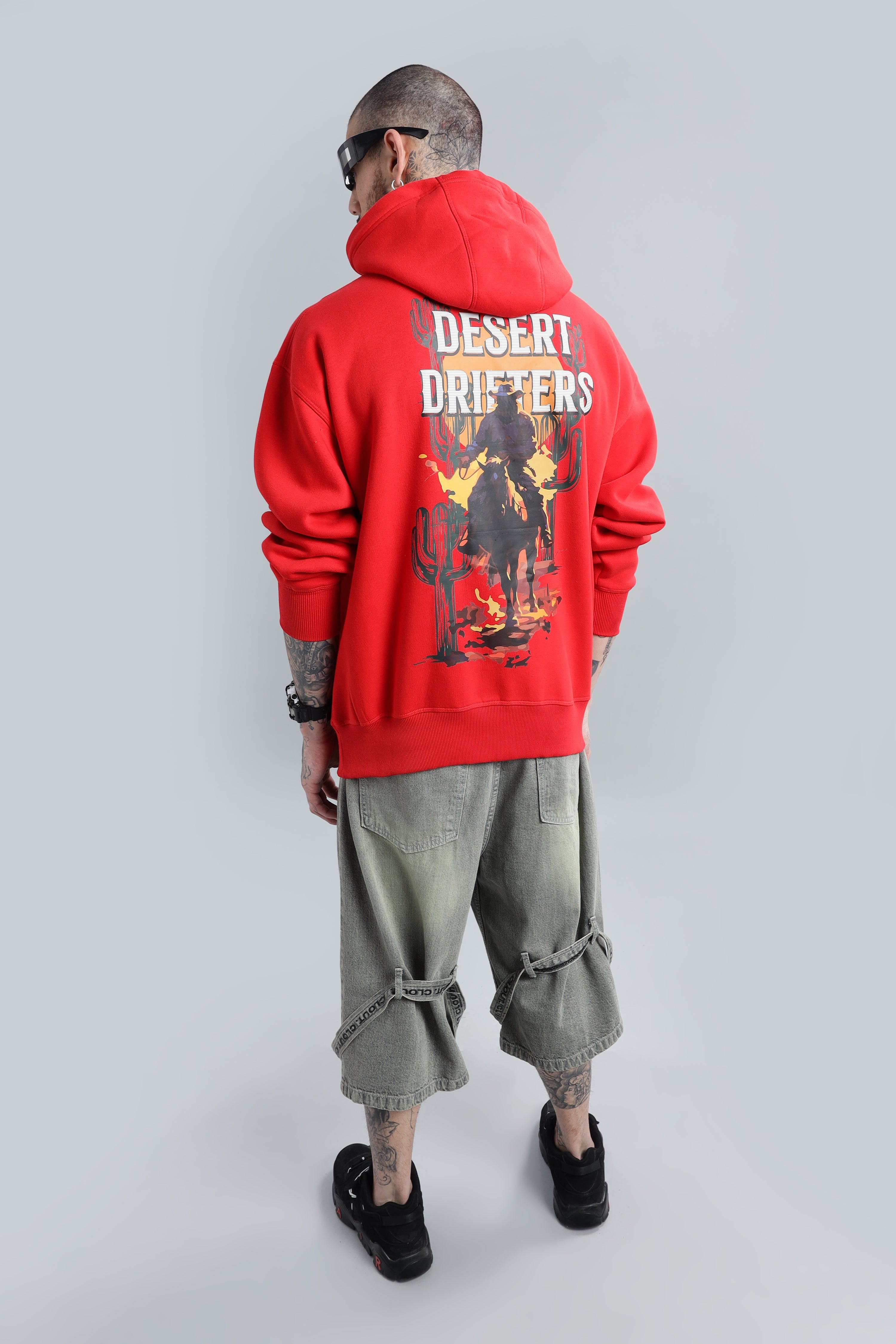 Desert Drifters Red Hoodie