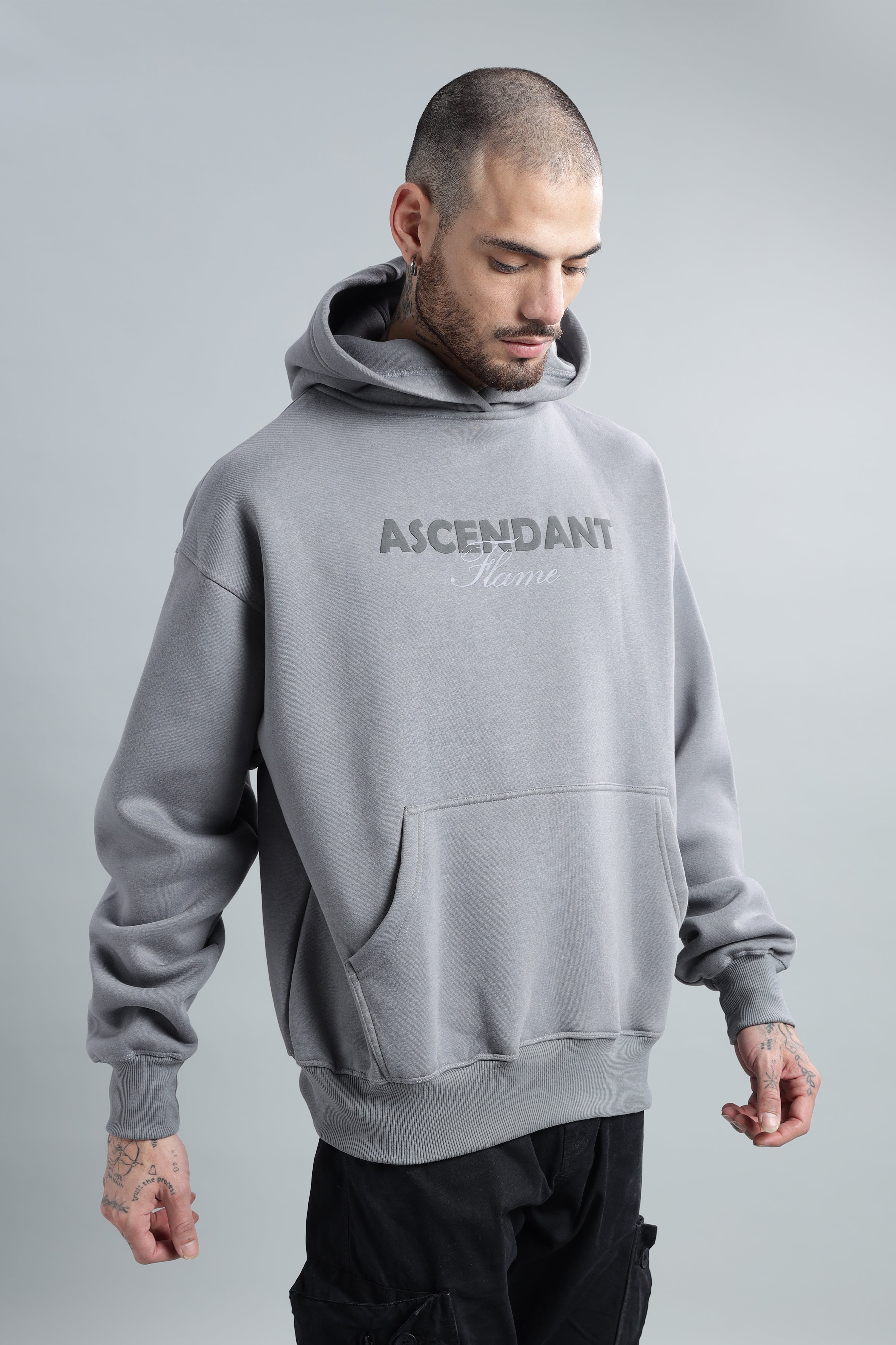 Ascendant Grey Hoodie
