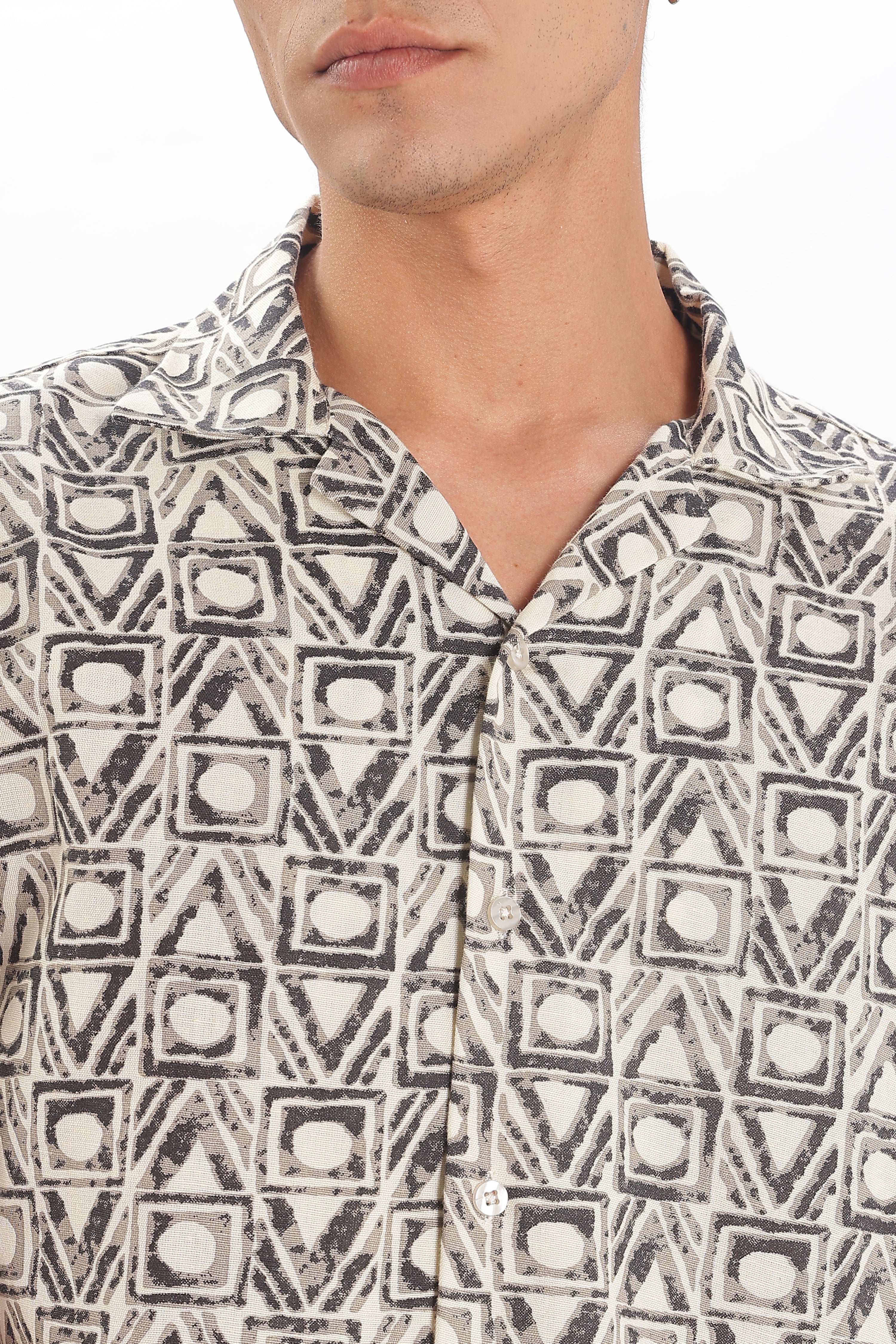 Lattice beige pattern