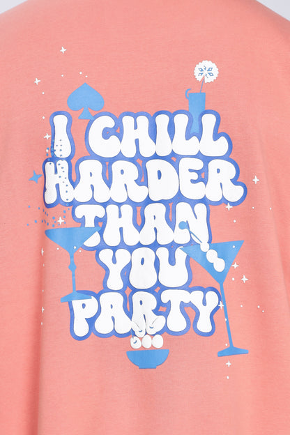 Chill Coral Pink Hoodie