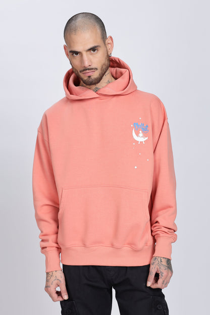 Chill Coral Pink Hoodie