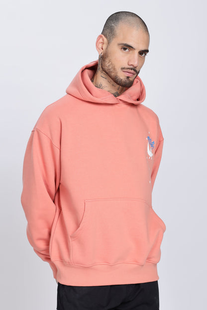 Chill Coral Pink Hoodie