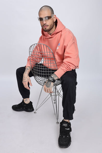 Chill Coral Pink Hoodie