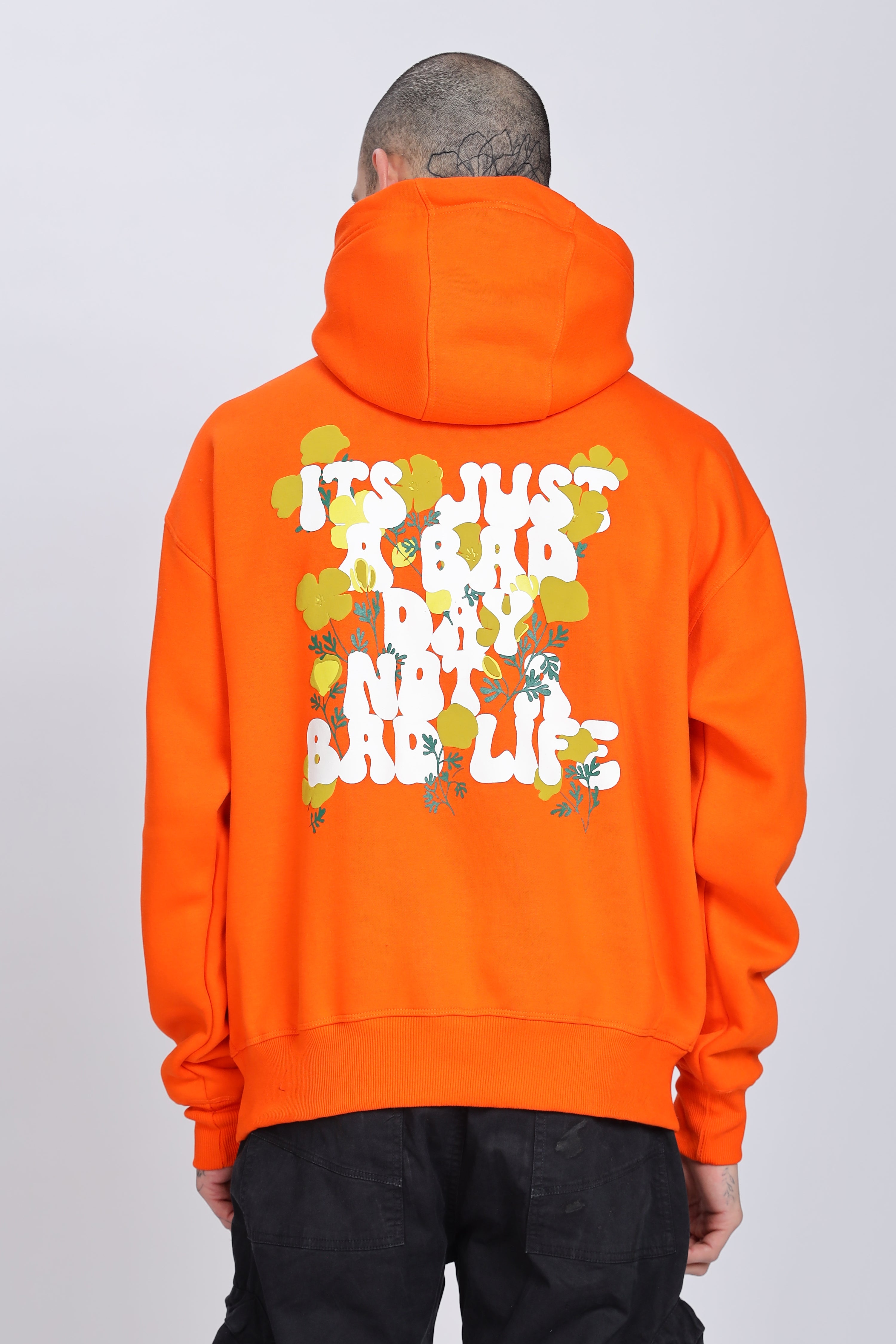 Day Life Orange Hoodie