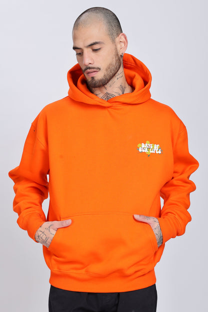 Day Life Orange Hoodie