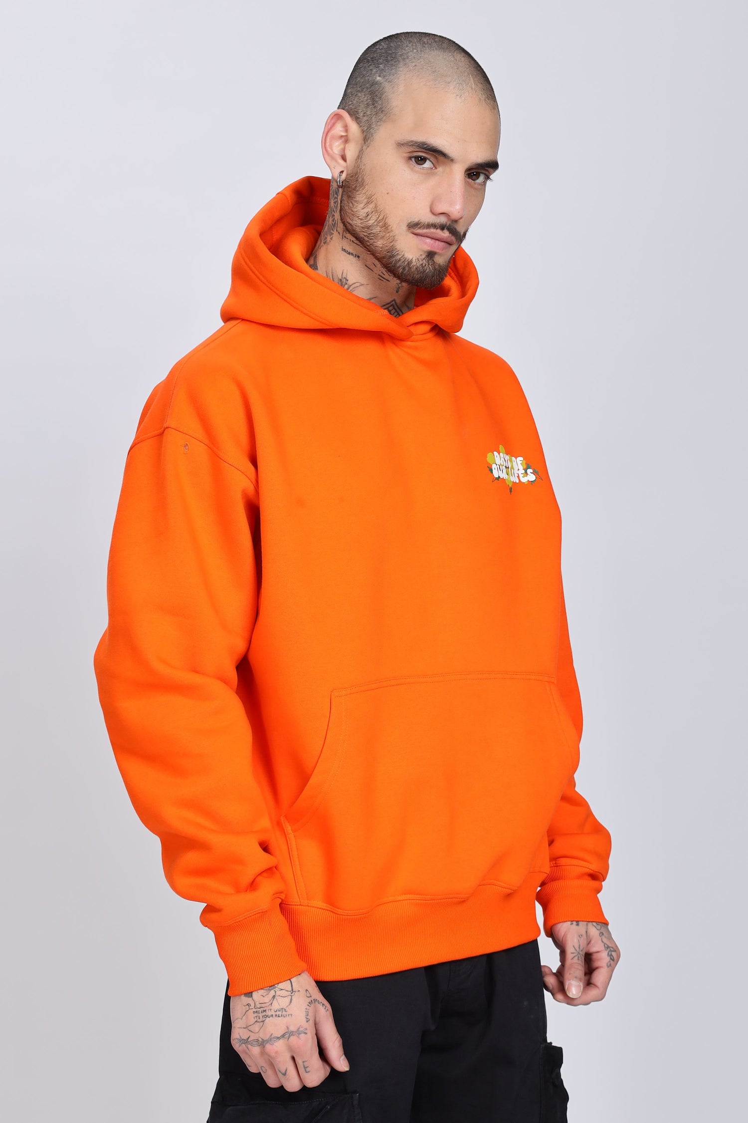 Day Life Orange Hoodie
