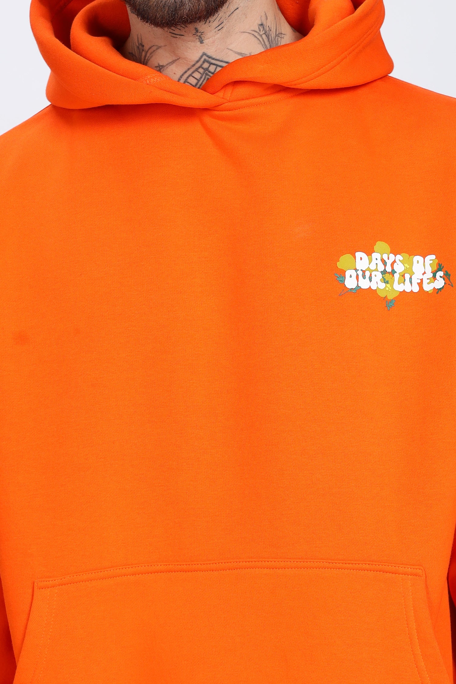 Day Life Orange Hoodie