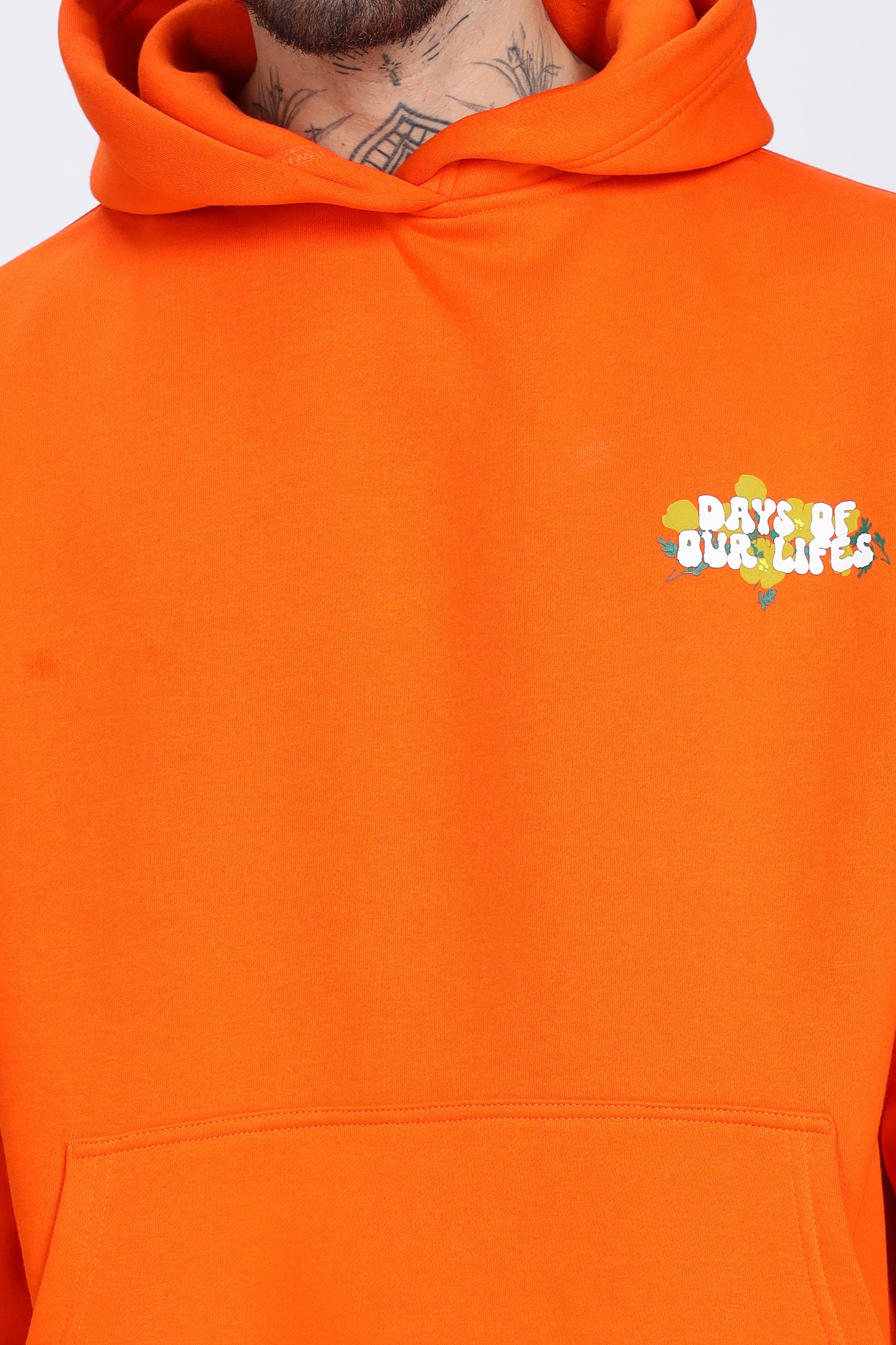 Day Life Orange Hoodie