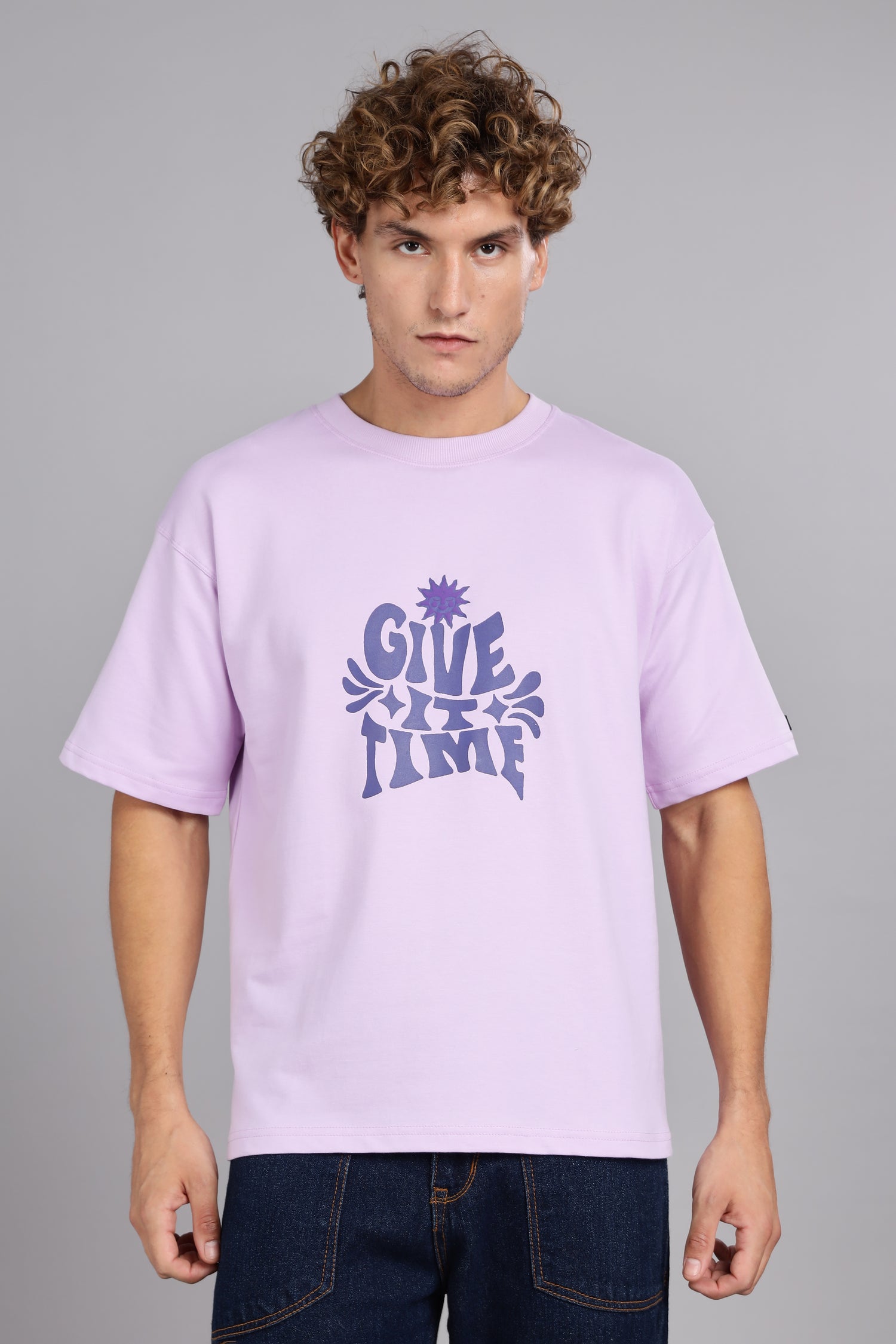 Fake Make Oversized Tee