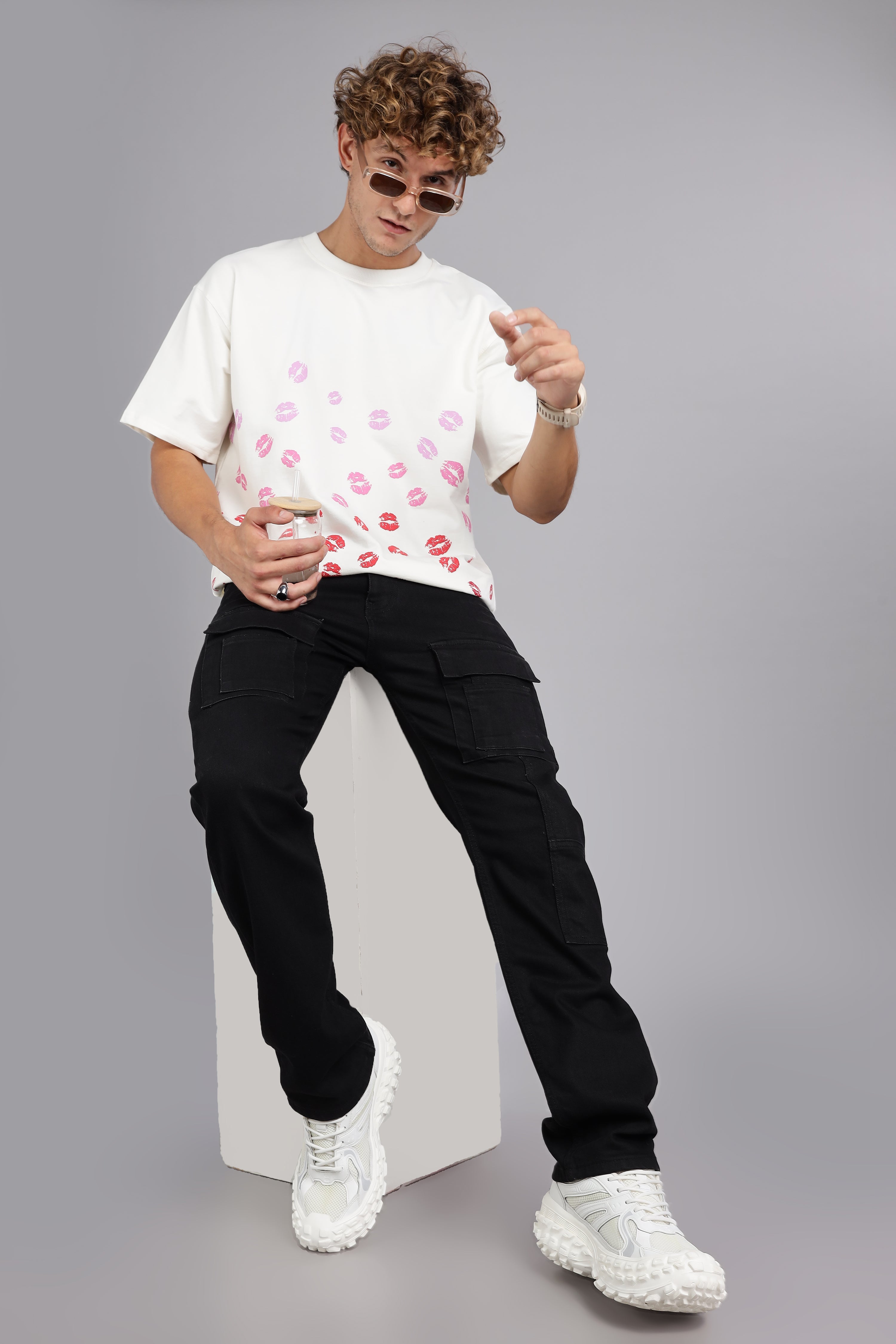 Ruby Lips Oversized Tee