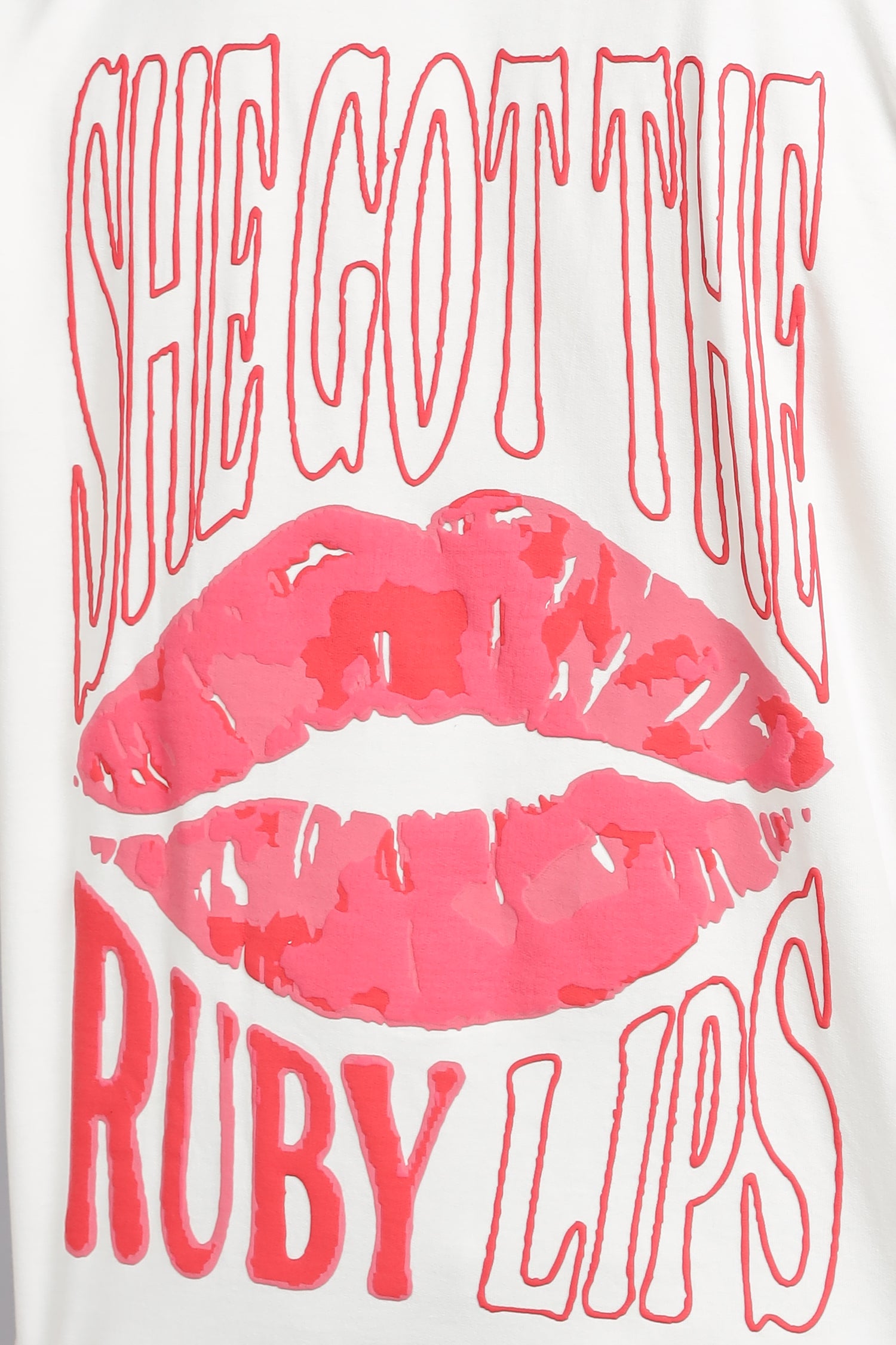 Ruby Lips Oversized Tee