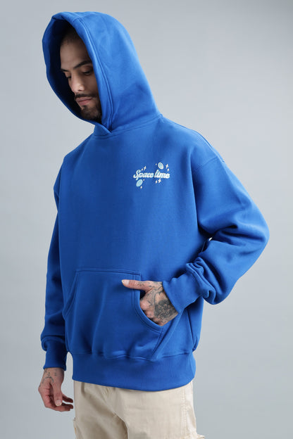 Space time Blue Hoodie