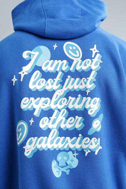 Space time Blue Hoodie