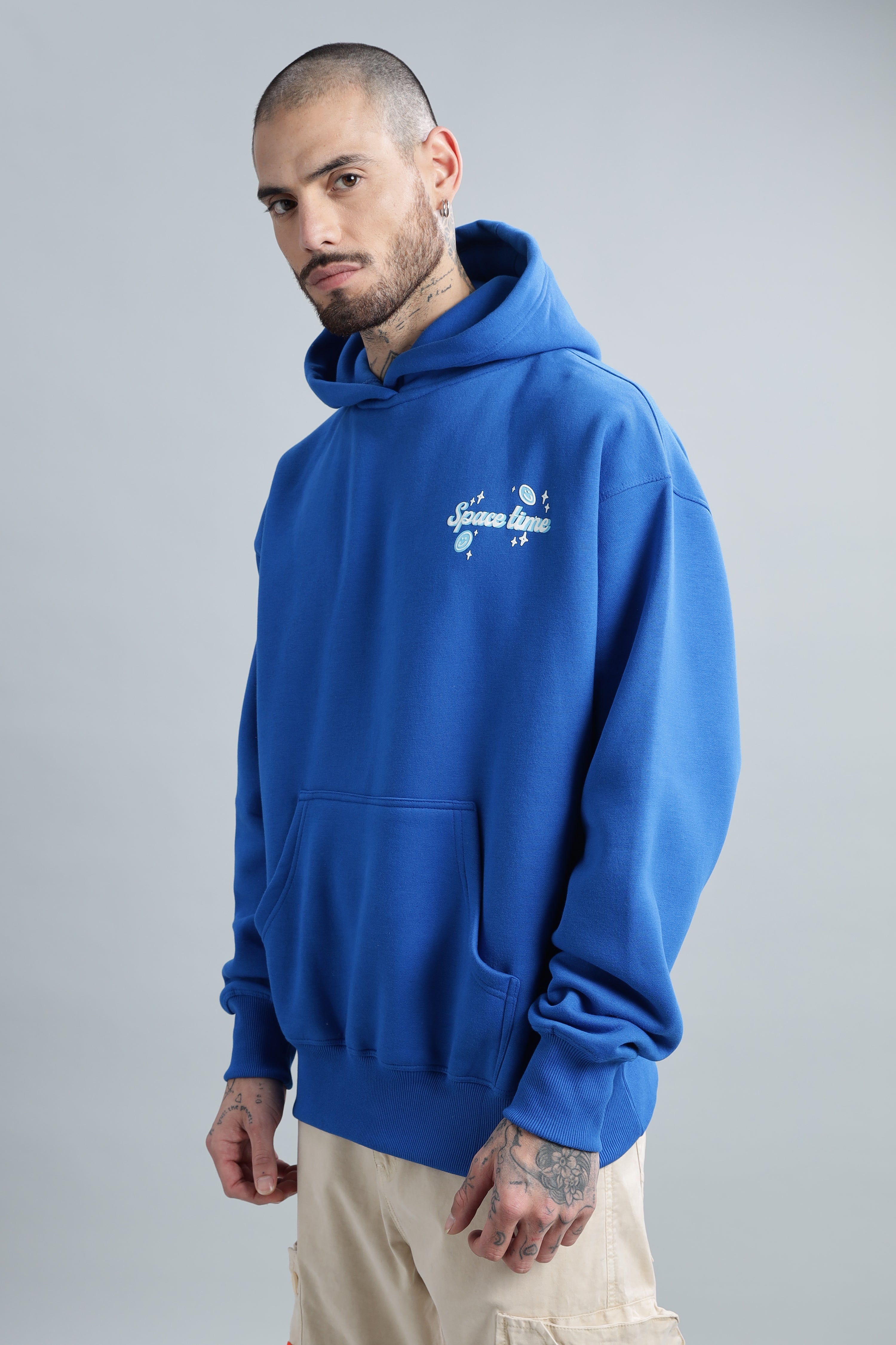 Space time Blue Hoodie