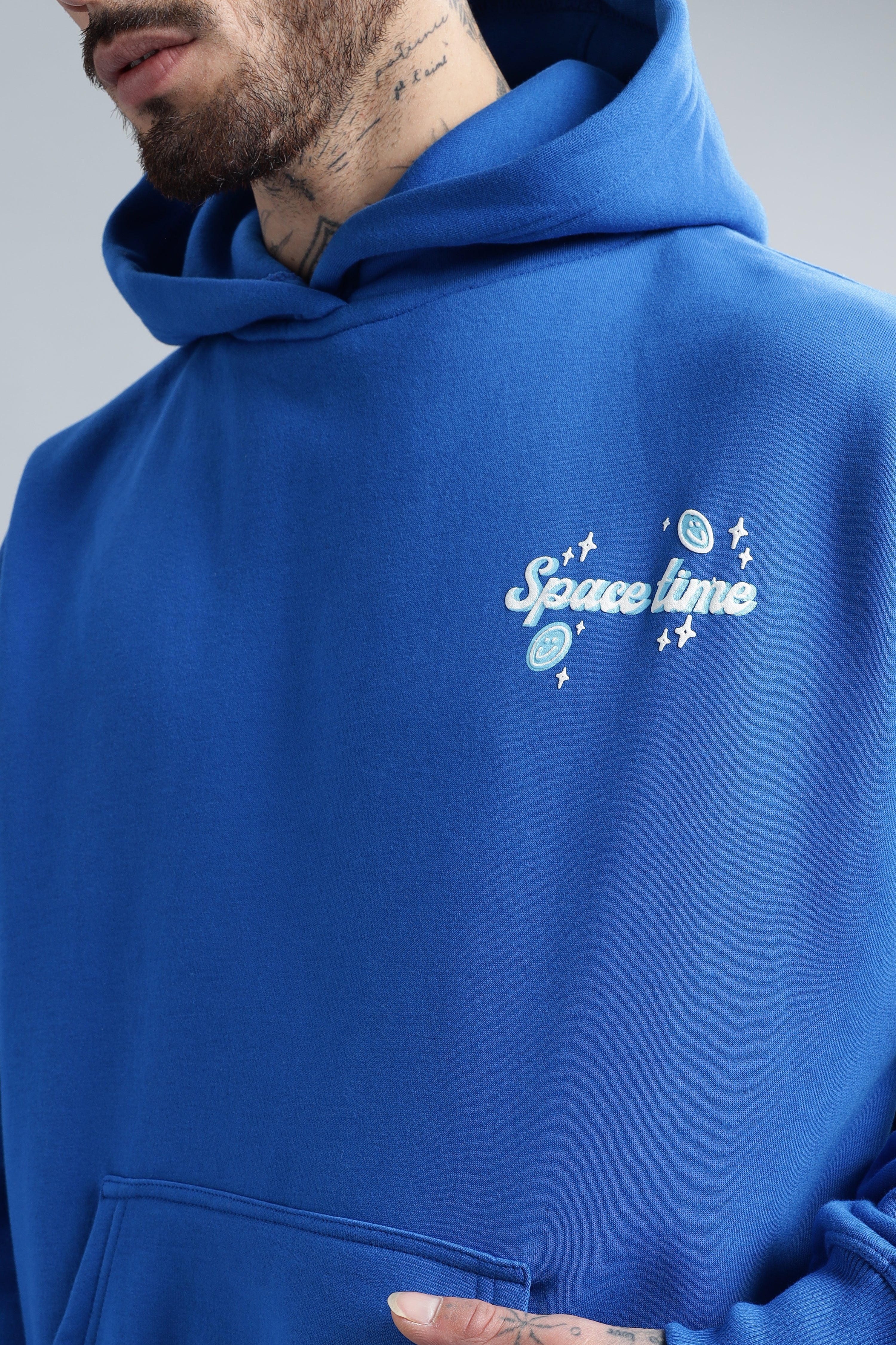 Space time Blue Hoodie