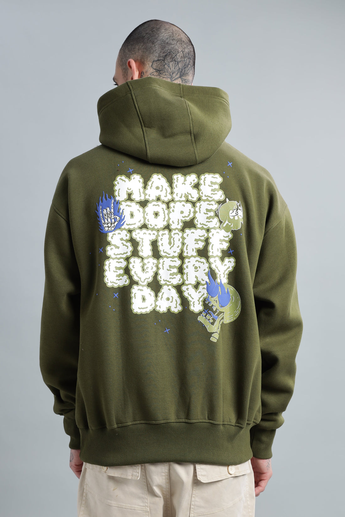 Dope Olive Green Hoodie