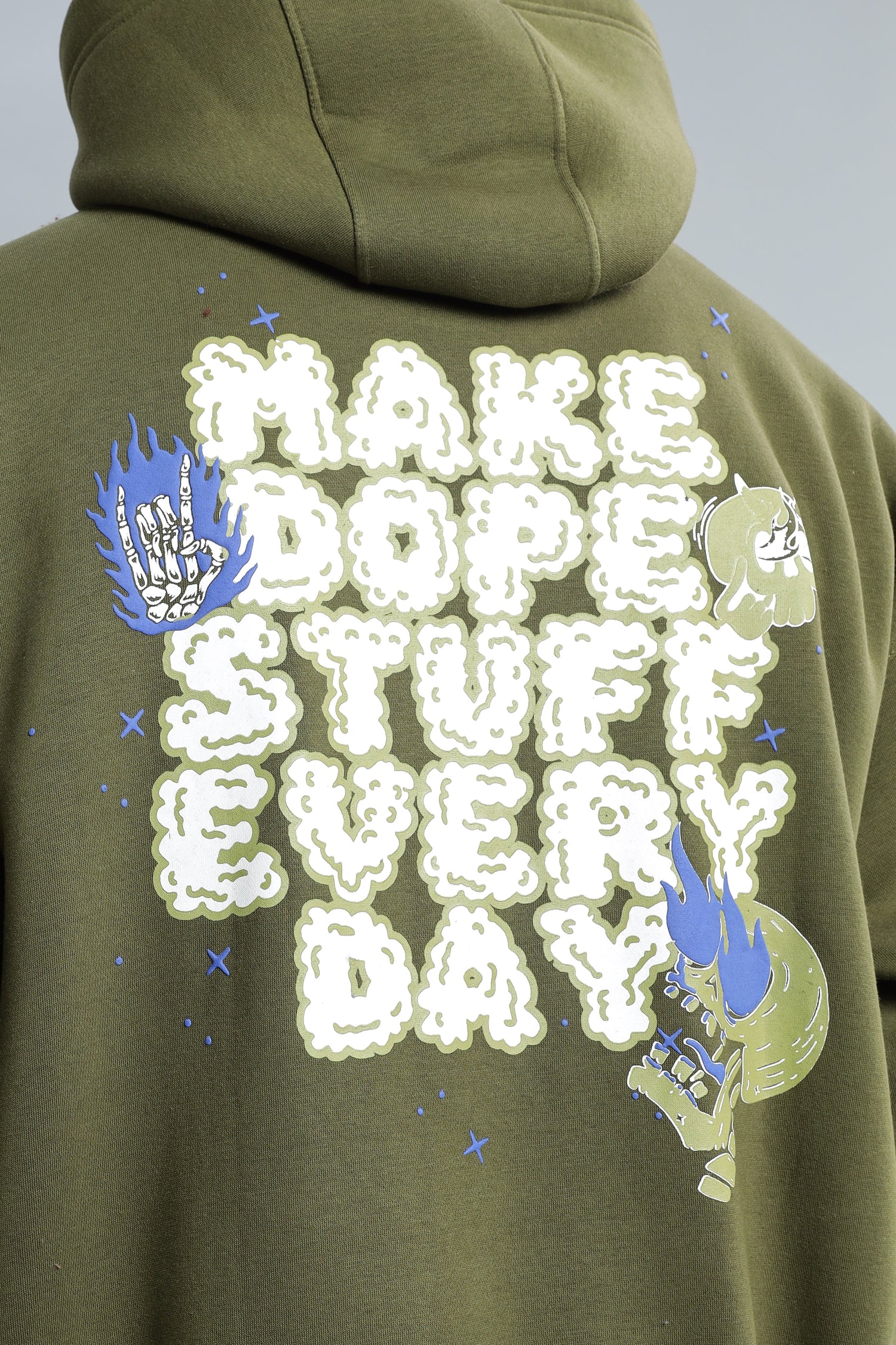 Dope Olive Green Hoodie