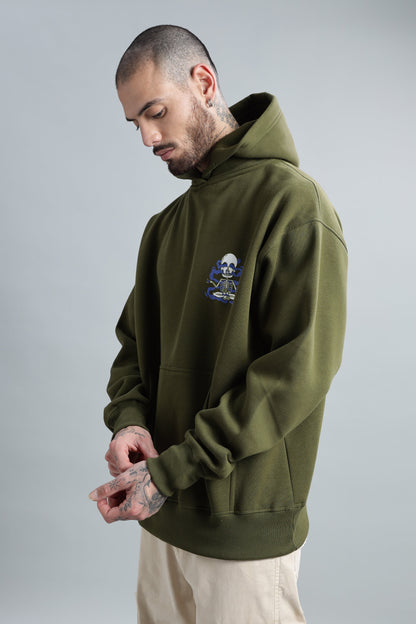 Dope Olive Green Hoodie