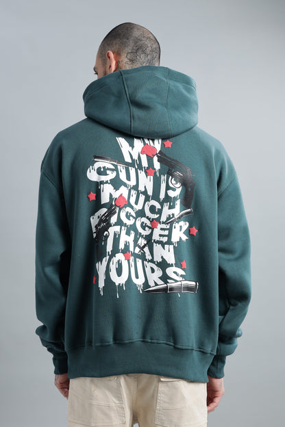Guns &amp; Roses Dark Teal Hoodie
