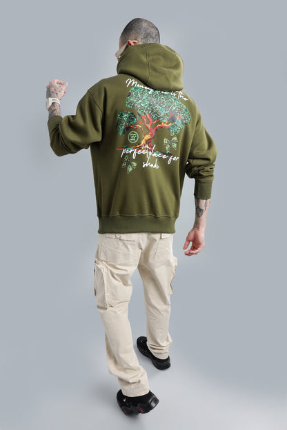 Money Olive Green Hoodie