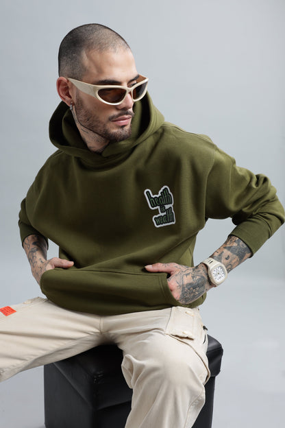 Money Olive Green Hoodie