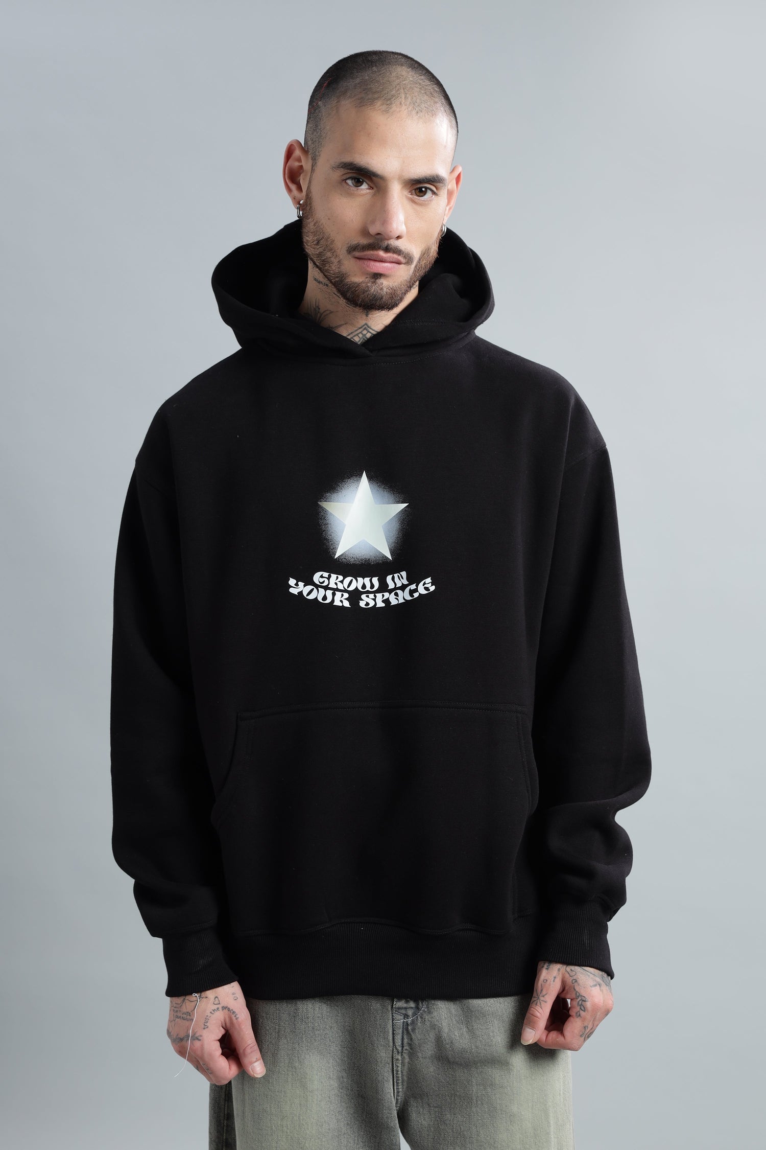Star Black Hoodie