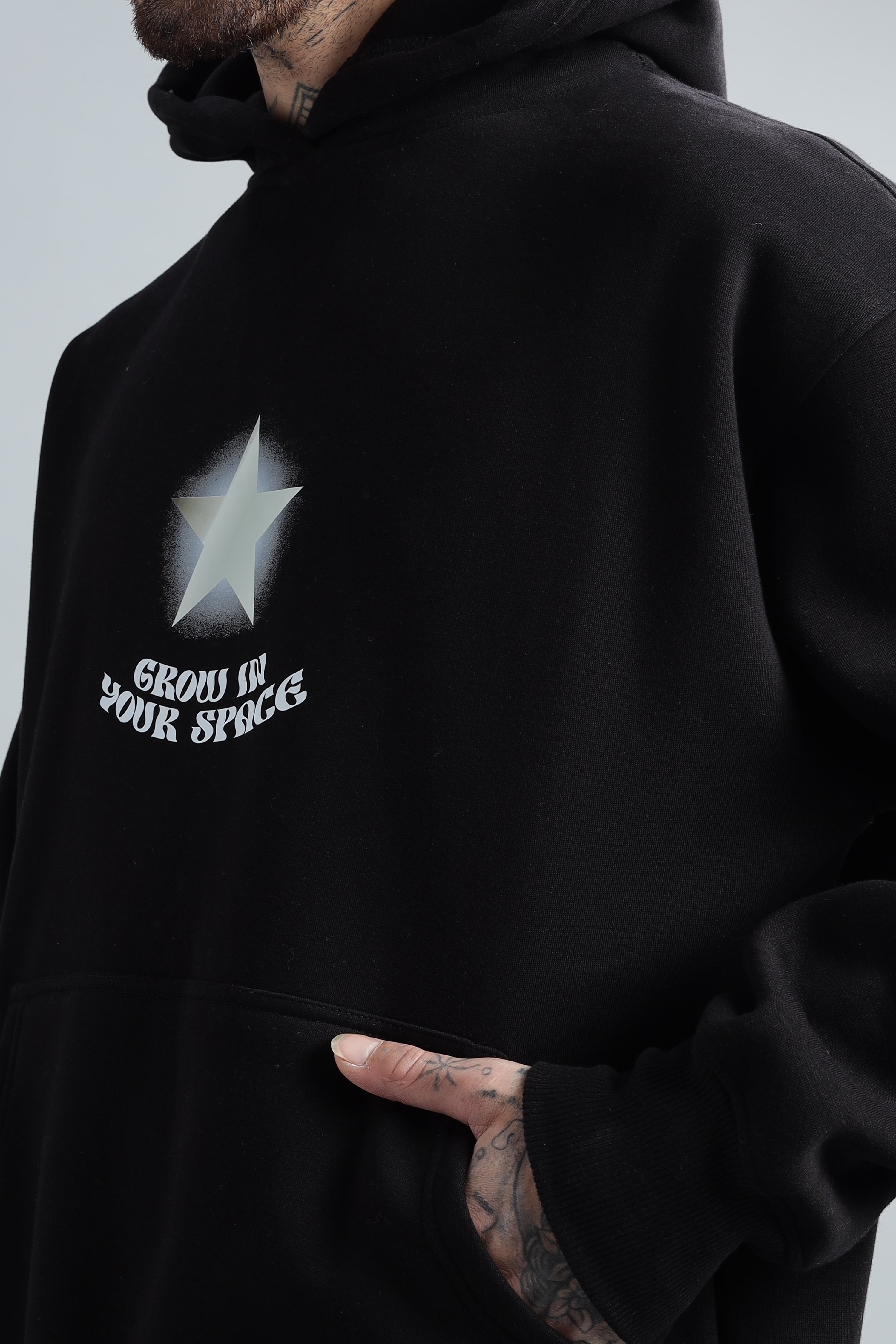 Star Black Hoodie