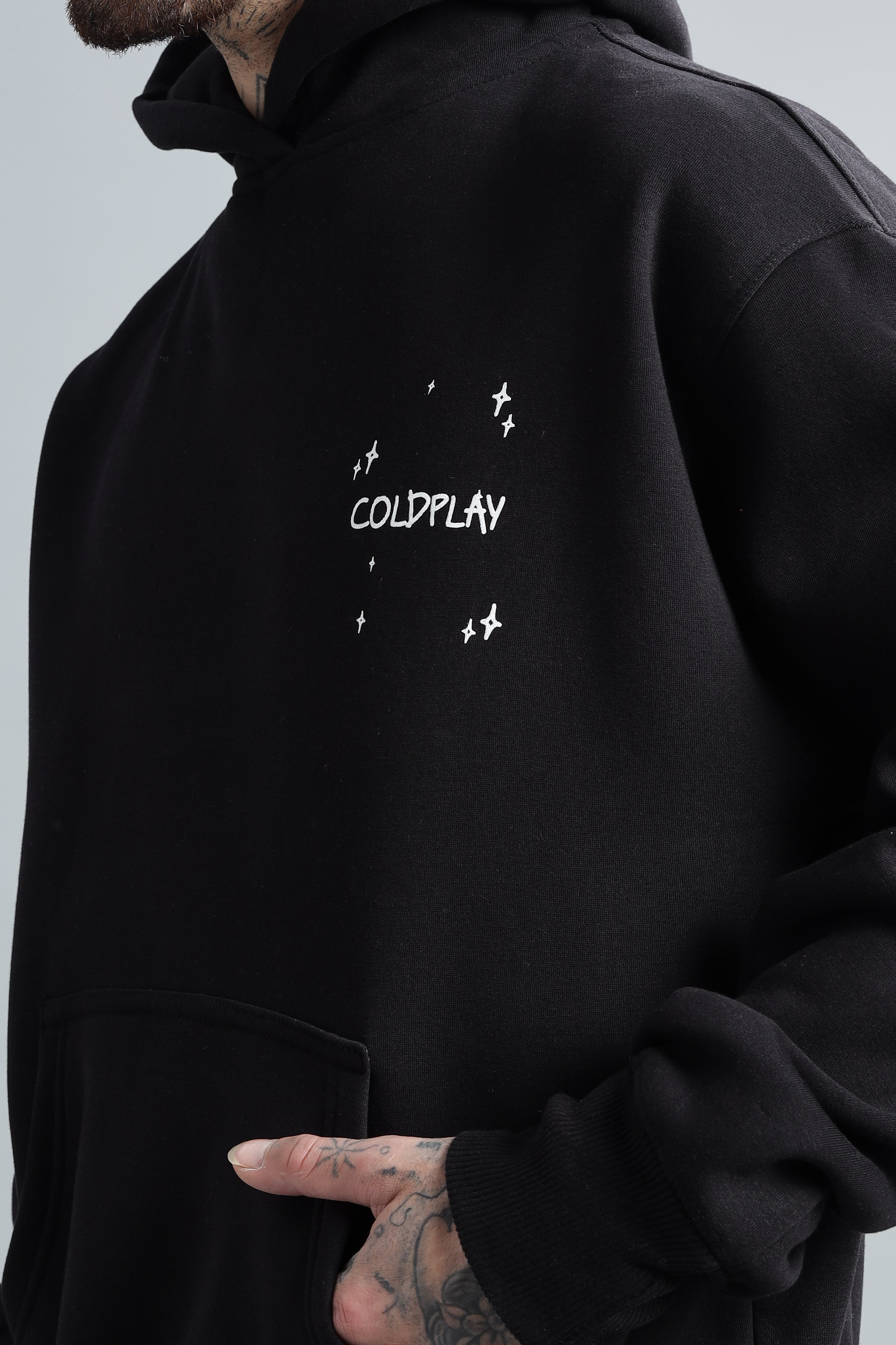 Coldplay Black Hoodie