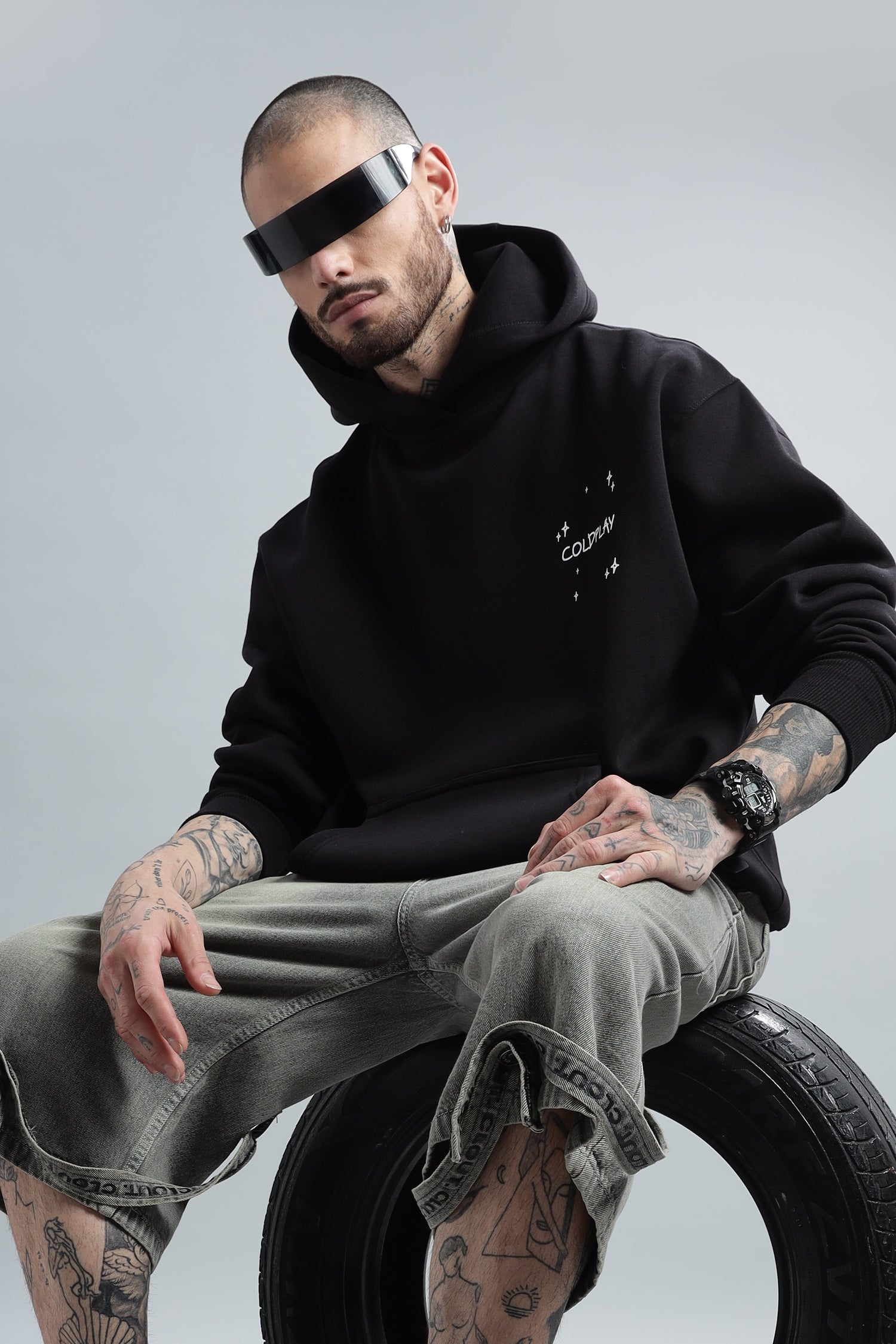 Coldplay Black Hoodie