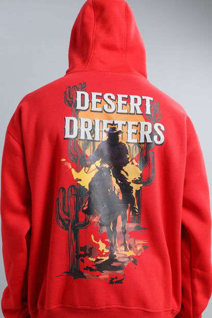 Desert Drifters Red Hoodie