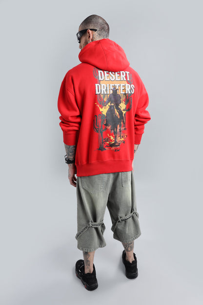 Desert Drifters Red Hoodie