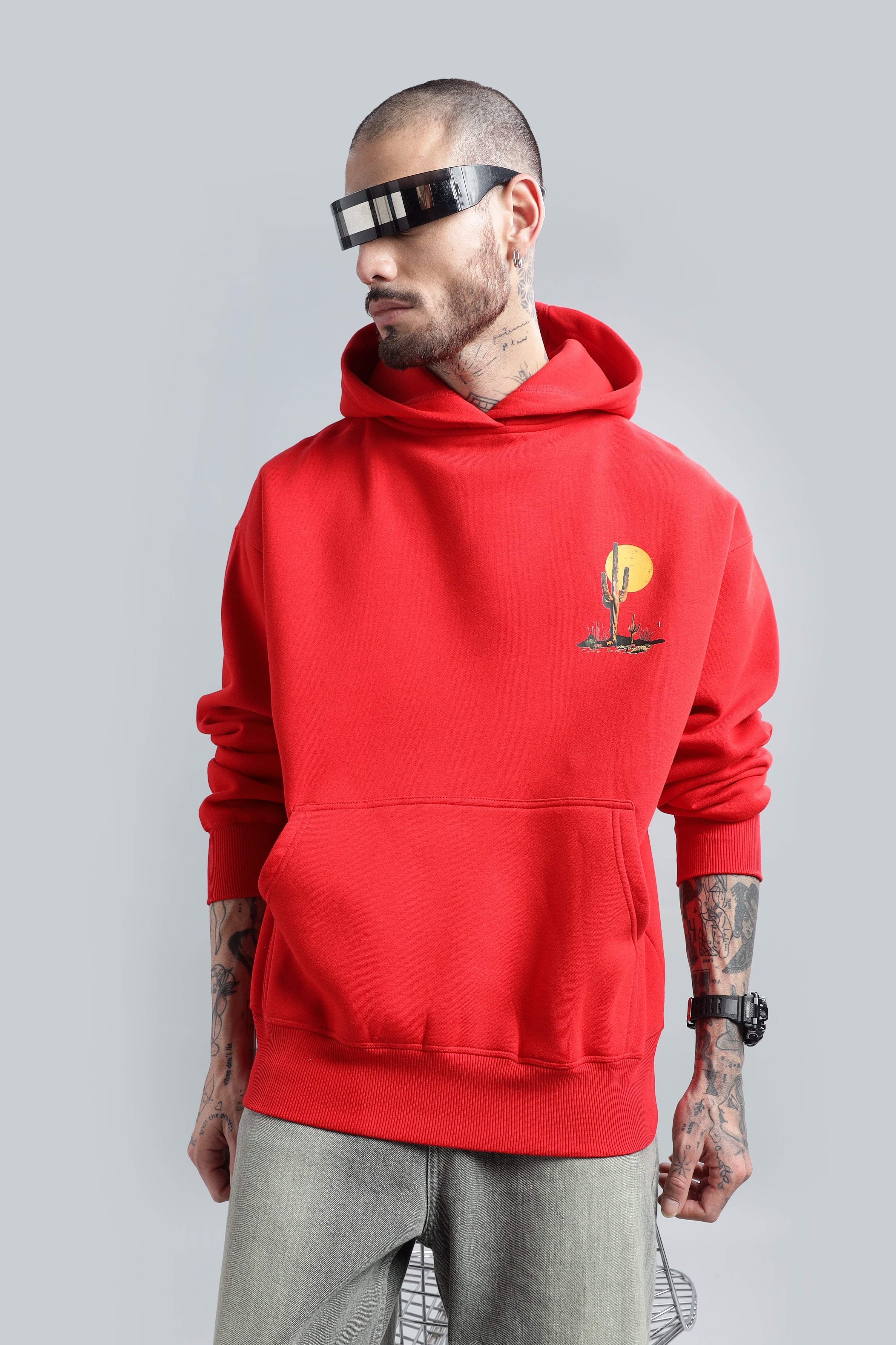 Desert Drifters Red Hoodie