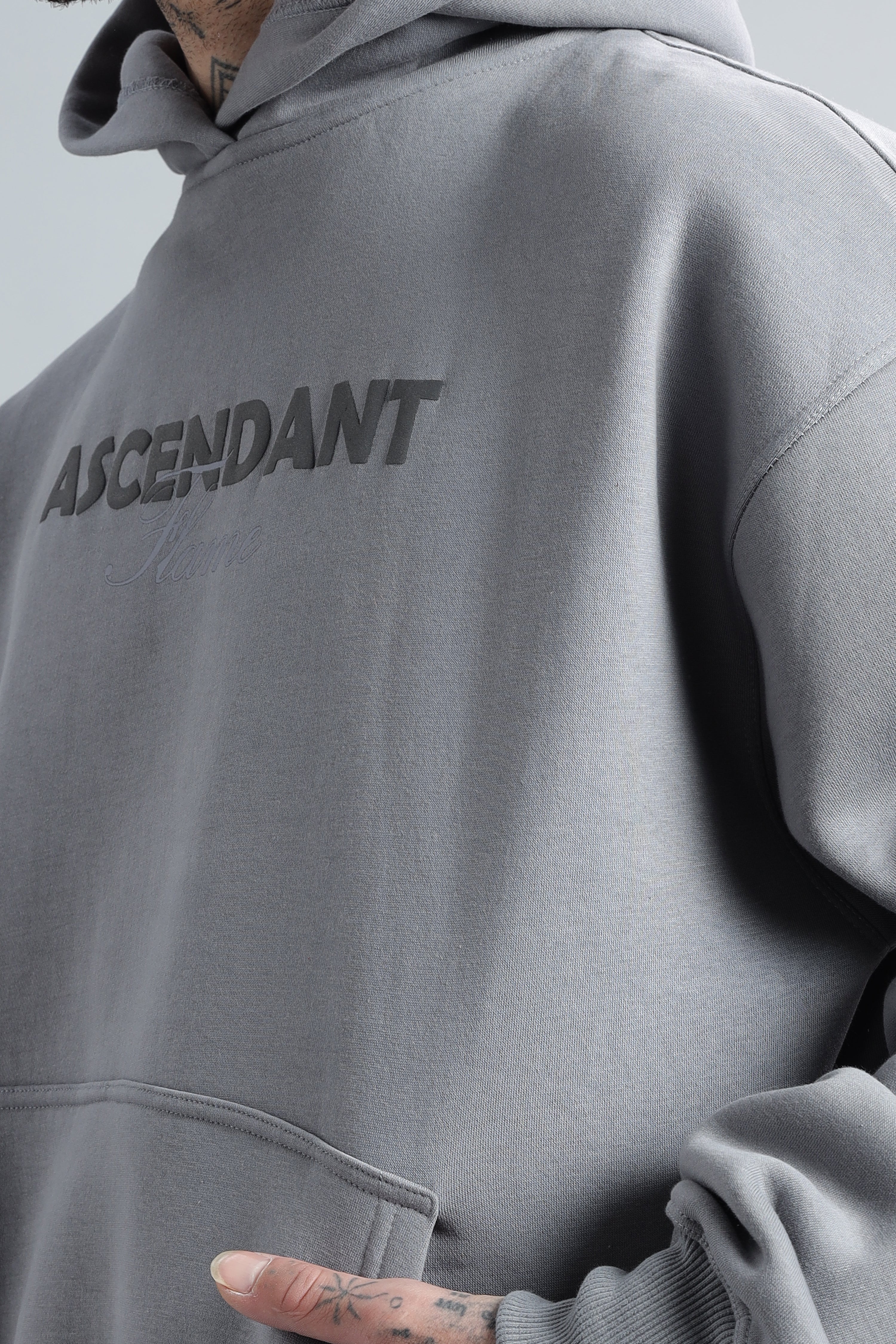 Ascendant Grey Hoodie