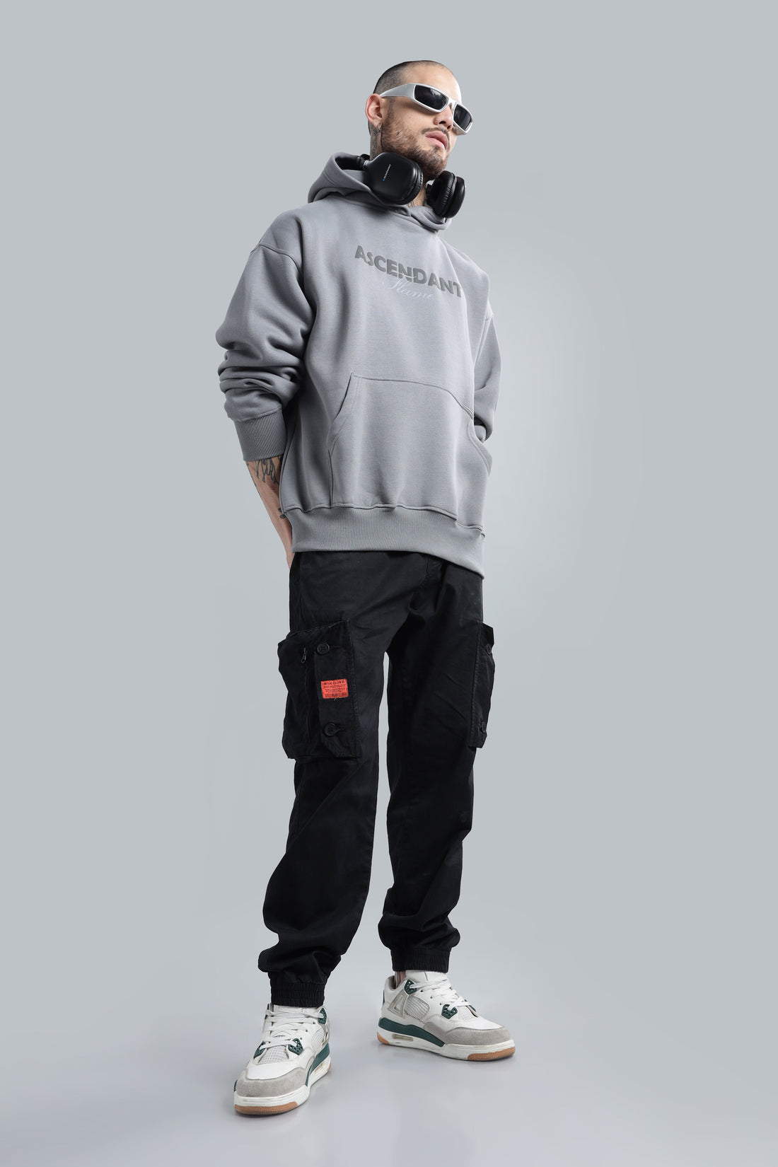 Ascendant Grey Hoodie