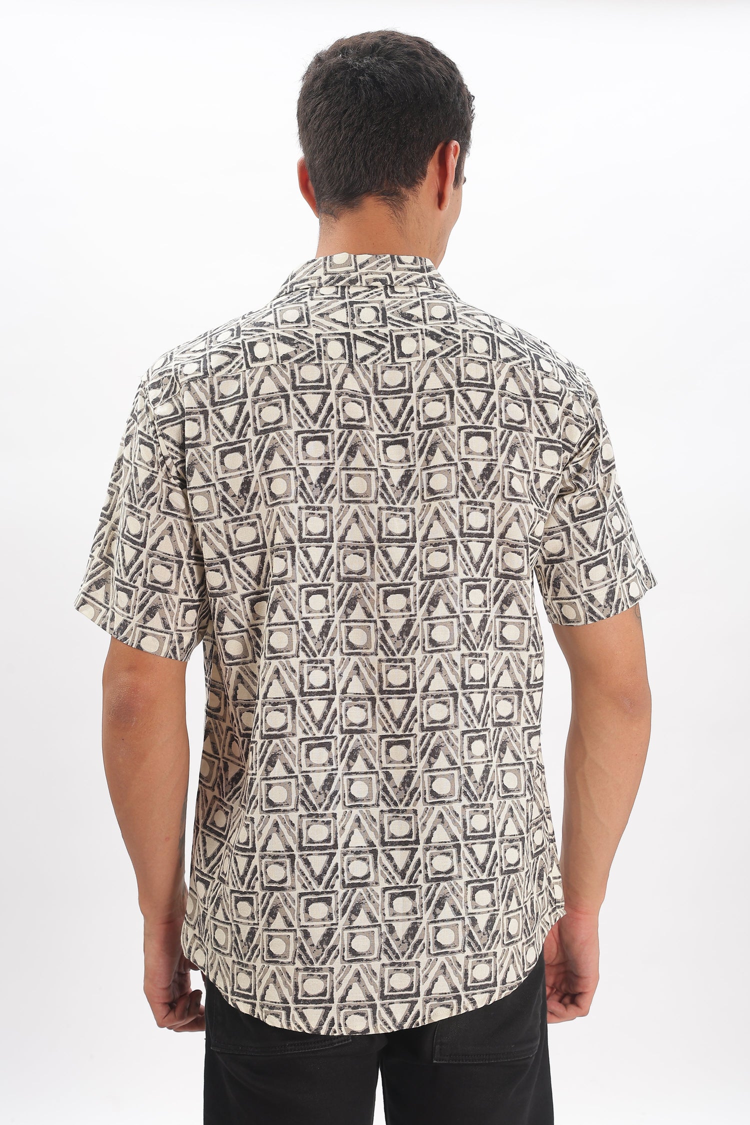 Lattice beige pattern