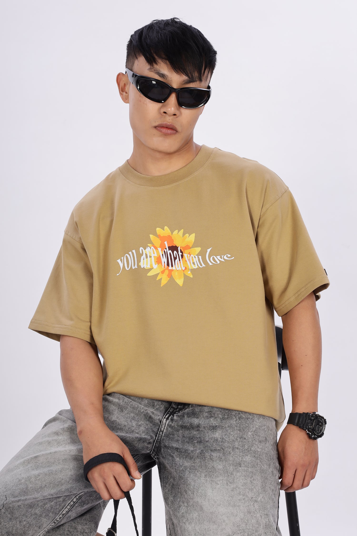 Always Here Oversized Tee