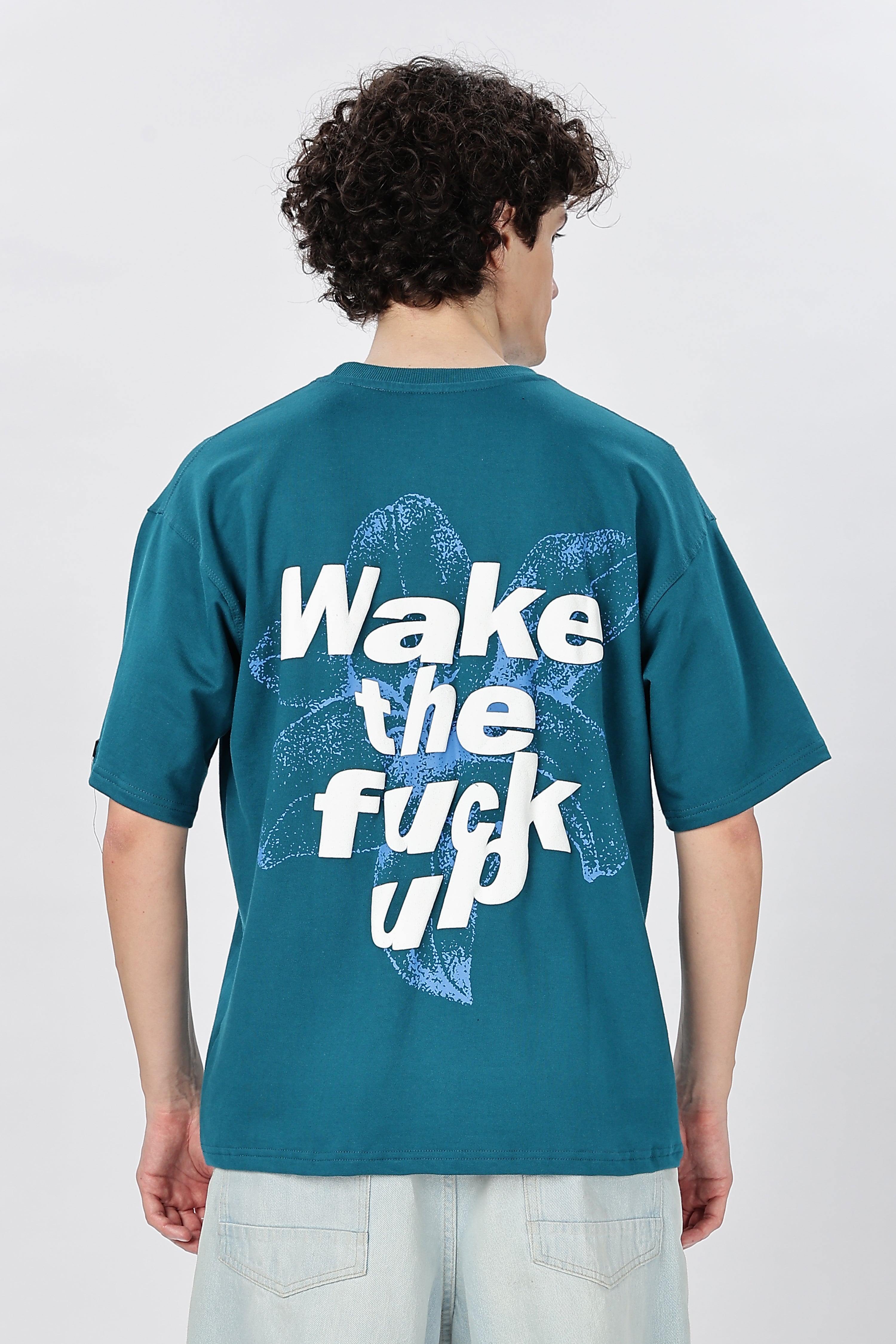 Wake Up Oversized Tee